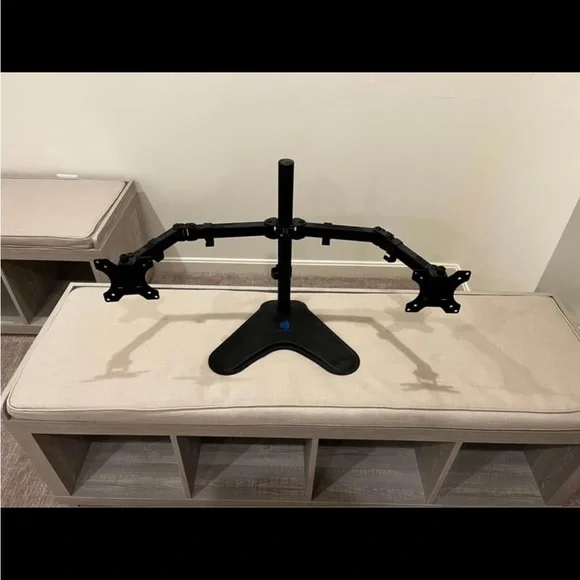 Sceptre DUAL Computer screen LCD monitor holder cord free arms Black stand - Picture 2 of 6